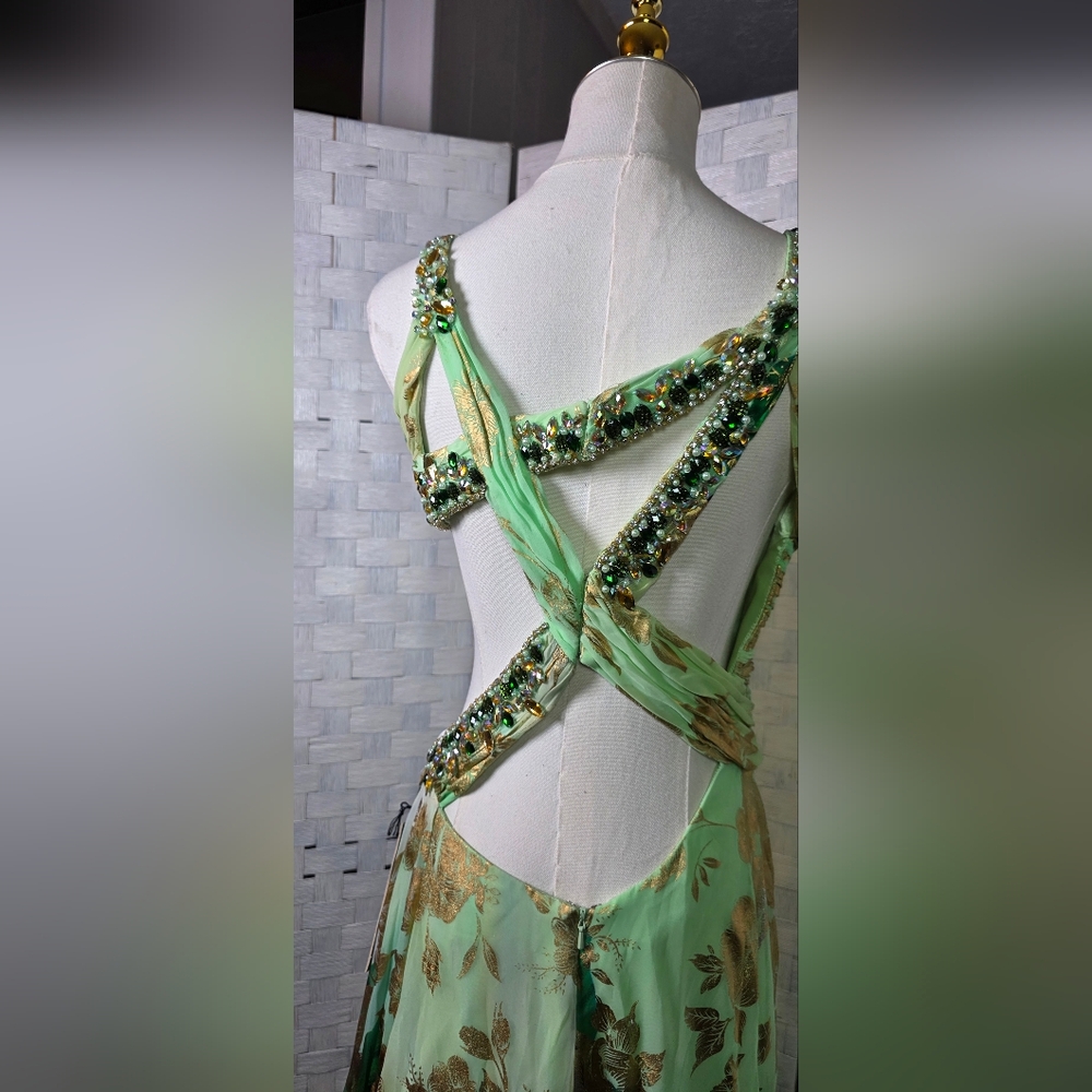 VINTG 2000 MAC DUGGAL GOWN - Picture 6 of 11